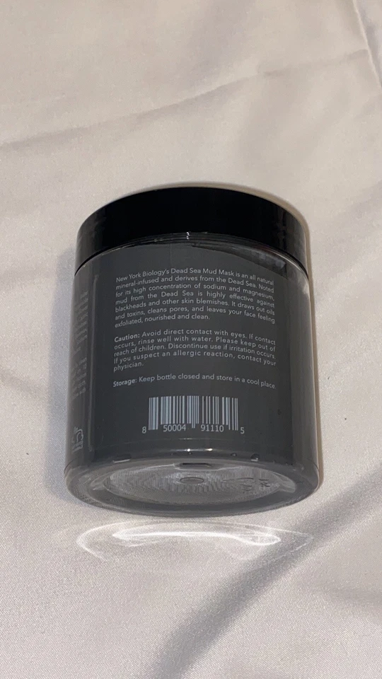 Máscara de barro del Mar Muerto New York Biology para rostro y cuerpo 8,8 oz Foto 2 de 4