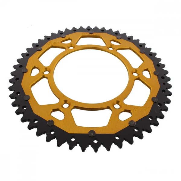 Kettenrad Alu Gold 52-ZäHne 520-Teilung FüR KTM EXC 620 LC4 Dakar Competition 19-image