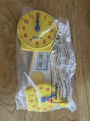 Learning Resources Teaching Teaching Clock Set 2 Clocks, Flashcards, Dice