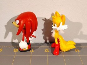 JAKKS Pacific Sonic The Hedgehog KNUCKLES & TAILS Figures 3-4 inch 2020-2022