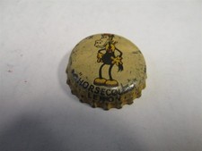 Horsecollar cork-lined Walt Disney soda pop bottle cap Ludford Fruit Products