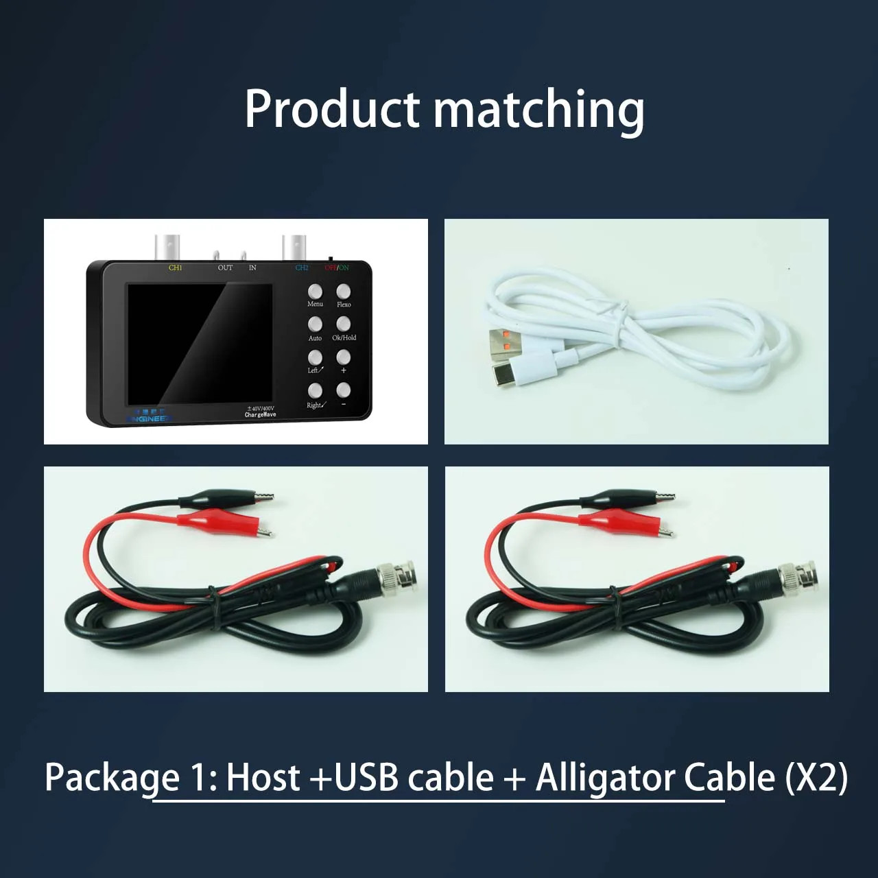High-performance Dual-channel Handheld 50M Portable Digital Oscilloscope