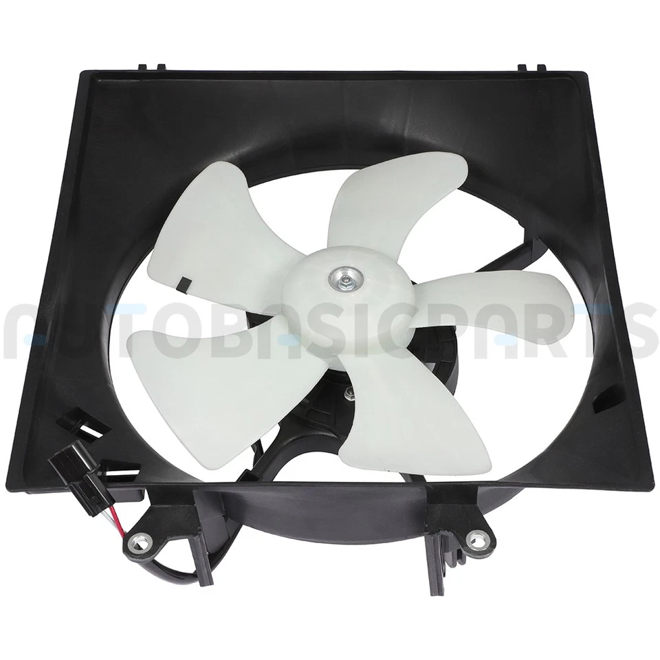 Conjunto de ventilador de refrigeración radiador delantero izquierdo para Mitsubishi Mirage 1997-2002 Foto 4 de 4