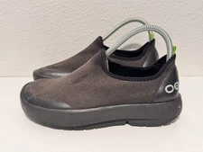 OOFOS Womens OOmg eeZee Low Recovery Shoe Size 8 Black Slip On Casual 4012022-1