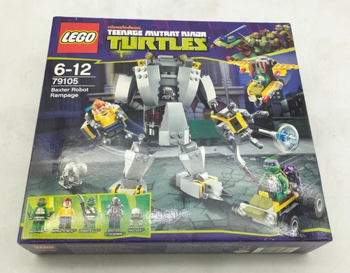 LEGO 79105 Baxter Robot Rampage New Sealed MISB Ninja Turtles TMNT Comic