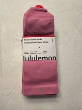 Lululemon Power Stride Unisex Crew Socks 3 Pairs Size Large NWT