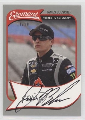 2011 Wheels Element Silver /50 James Buescher Auto 11sh