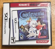 Castlevania: Dawn of Sorrow -Nintendo DS (2005) Konami Best Edition CIB NM