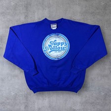 Early 00’s Hanes Happy Hollow Souvenir Spellout Graphic Sweatshirt Large
