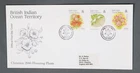 MayfairStamps British Indian Ocean Territory FDC 2000 Christmas Flowering Plants