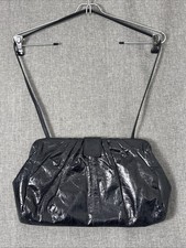 HOBO Pre-Owned The Original Pleated Black Leather Bag/Purse