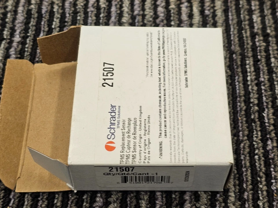 Schrader 21507: Sensor TPMS compatible con GMC Chevrolet Buick repuesto Foto 4 de 4