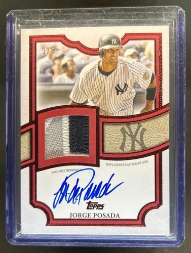 2026 Topps Series 1 Jorge Posada Red (RAW)