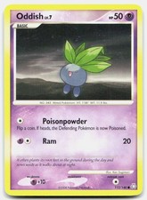Legends Awakened Oddish 112/146 Heavily Played Pokemon C Tcg Card