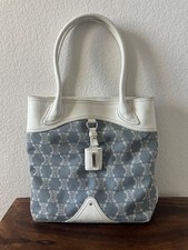 CELINE Boogie Bag Blue Macadam Jacquard Canva...