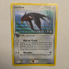 Swellow 49/107 Deoxys Reverse Holo Stamp on eBay