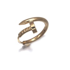Auth Cartier Single Earring Juste un Clou Mini 18K 750 Yellow Gold