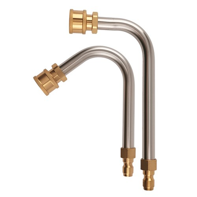 #ad Central Pressure Washer Extension Wand 90 120 Degree 4000PSI Quick Connect Steel $19.76