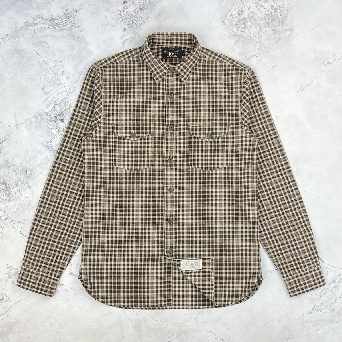 RRL Workwear Casual Button-Down Shirts for Men for sale | eBay
