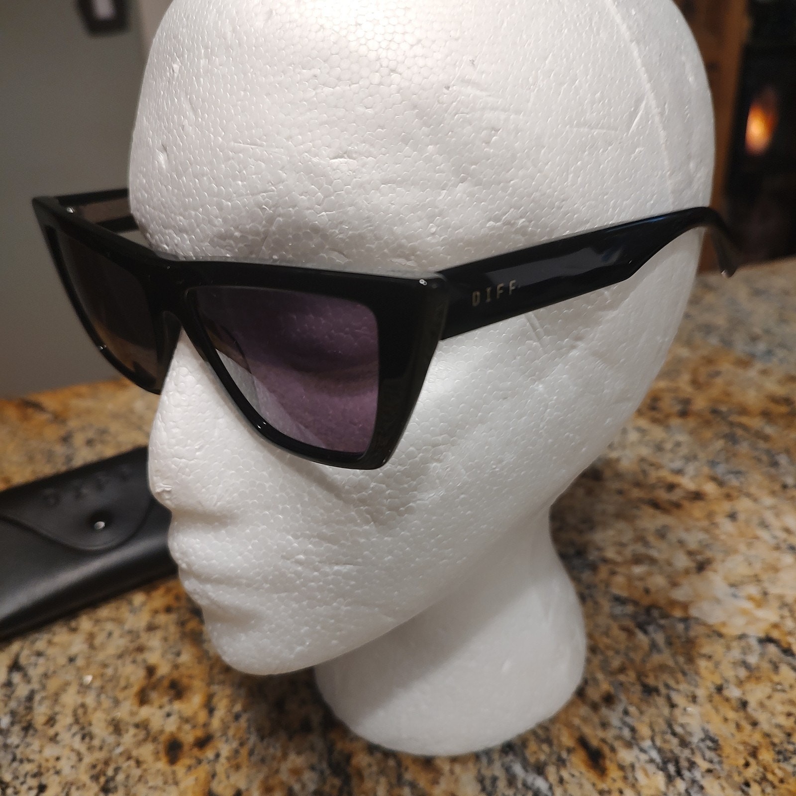 Diff Sunglasses Let's Make A Difference Cateye Re… - image 2