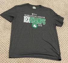 BOSTON CELTICS 18X CHAMPIONS 2023-24 JAYLEN BROWN JAYSON TATUM XL FANATICS SHIRT