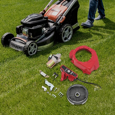 #ad #ad Electric Start Kit Starter Flywheel Switch For Honda GX160 GX200 6.5HP Engine $46.69