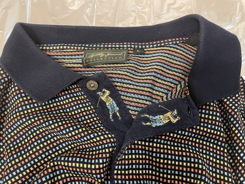 Bobby Jones 2-Ply Double Mercerized Cotton Men’s Multicolor Golf Polo Size Large - Picture 5 of 7