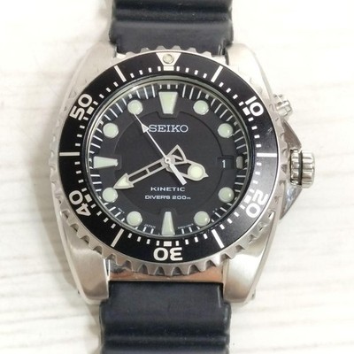 Seiko Diver's Kinetic 5M62-0BL0 Tested Automatic Rechargeable