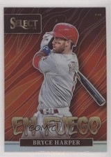 2022 Panini Select En Fuego Holo Prizm Bryce Harper #EF4 3c6