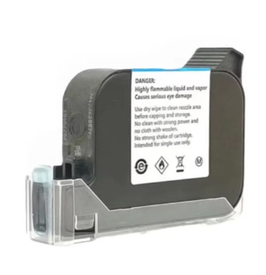 Bk117 Compatible Domino Black Ink Solvent Based Cartridge