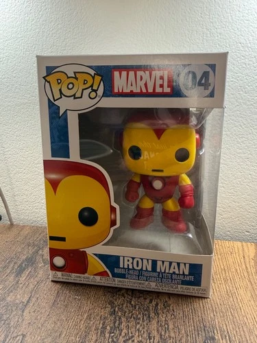 Funko Pop! - Marvel -  Iron Man #04 Vinyl Bobble-Head E