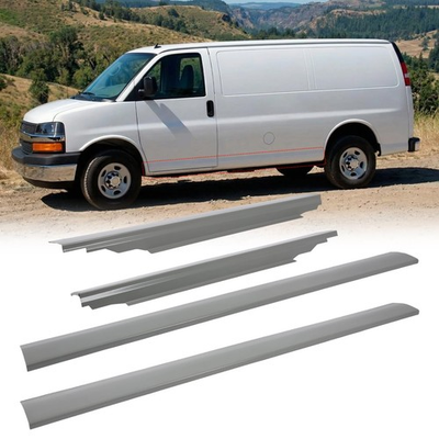 #ad Outer Rocker Panels Chevrolet Express GMC Savana 1996 2018 Driver Passenger Pair $198.99