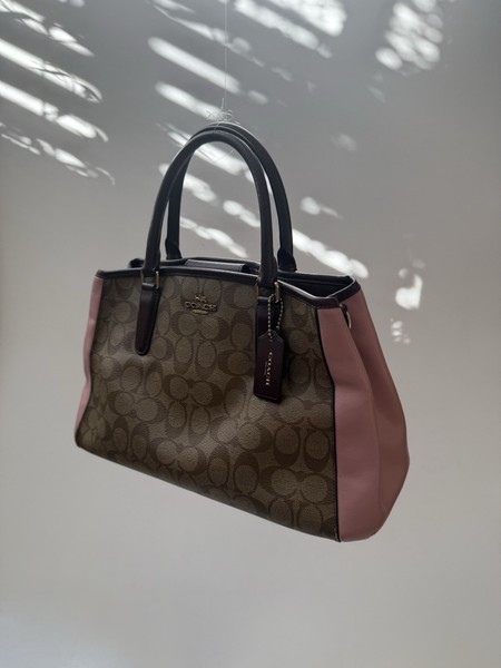 Coach Signature top handle bag