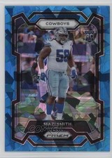2023 Panini Prizm Rookies Blue Ice Prizm 8/99 Mazi Smith #326 04i1