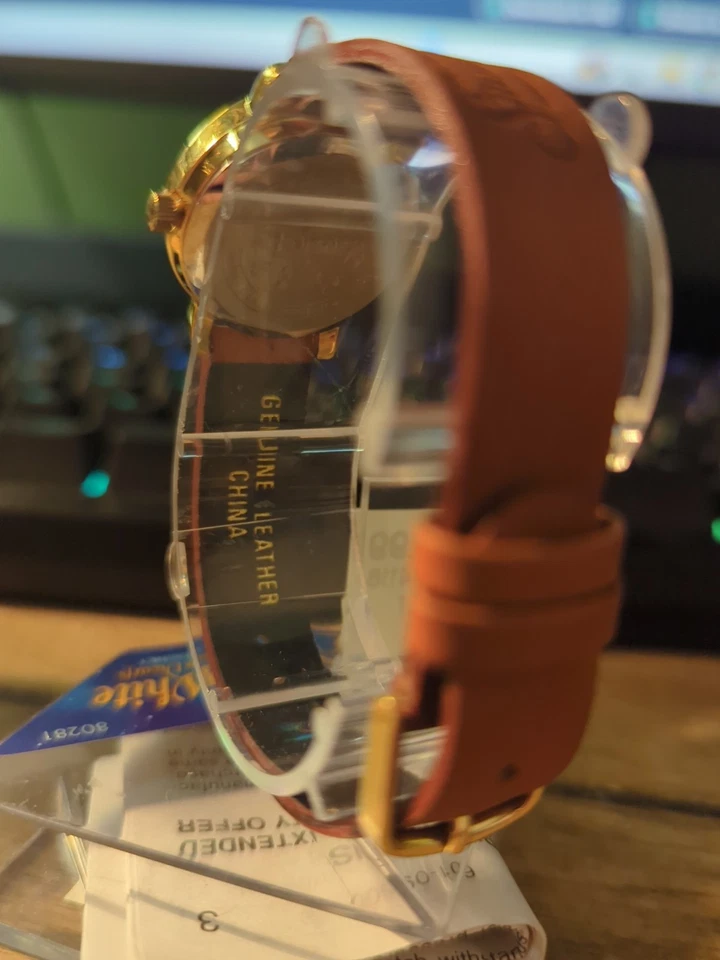 Reloj Disney Timex Vintage 26mm Blancanieves Siete Enanitos Dorado Años 90 Batería Nueva Foto 2 de 4