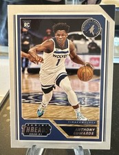 Anthony Edwards 2020-21 Chronicles Threads Basketball Rookie Card Timberwolves