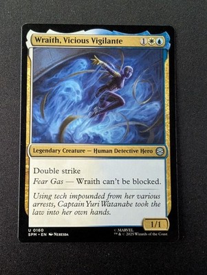 WRAITH, VICIOUS VIGILANTE #160 MTG Marvel's Spider-Man