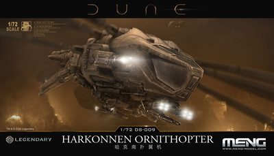 (MNGDS-009) - Meng Model 1:72 - Dune Harkonnen Ornithopter