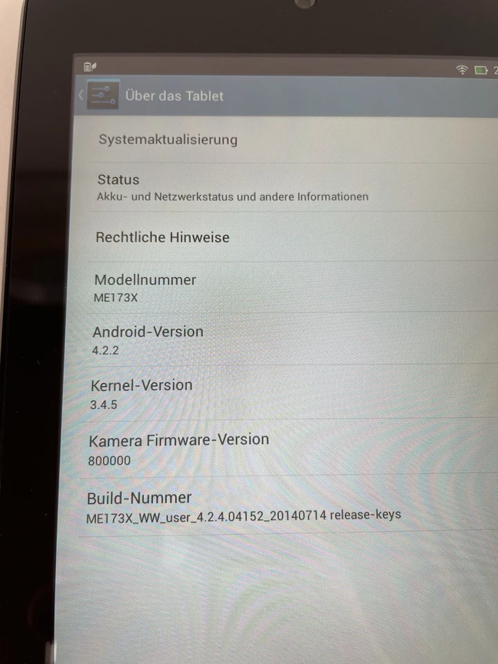 ASUS MeMO Pad HD Tablet PC 7 Zoll 16GB Wi-Fi Bluetooth Android - wie NEU - Bild 4 von 4