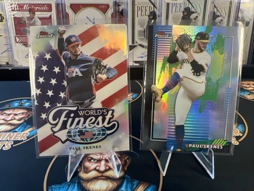 2026 Topps Finest Paul Skenes Refractor (RAW)