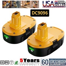1-4X 8.0Ah 18V For Dewalt 18 VOLT DC9096 DC9098 DC9096-2 Li-ion Battery/Charger