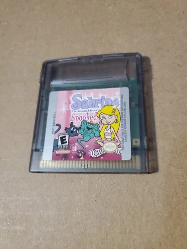 Sabrina: The Animated Series -- Spooked (Nintendo Game Boy Color, 2001)