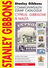 STANLEY GIBBONS CYPRUS, GIBRALTAR & MALTA STAMP CATALOGUE 3rd EDITION
