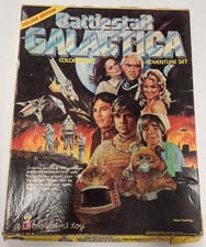 Battlestar Galactica  Colorforms Adventure Set  Vintage
