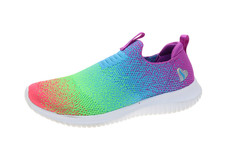 SKECHERS KIDS Z1913 Sport Ultra Flex Color Perfect Slip-On Sneakers Size 4 M