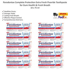 Parodontax Complete Protection Extra Fresh Fluoride Toothpaste, Gum Health, 10x