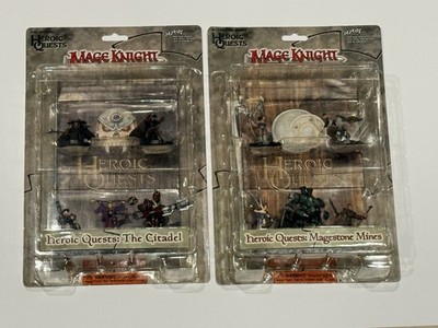 Mage Knight Heroic Quests  Magestone Mines & The Citadel  NEW  WizKids