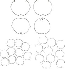 30 Pcs/2 Types GU10 & MR16 Retaining Spring Rings Clasp Clips, LIAMGUS Spotlight