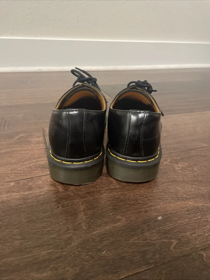 Doc Martin Floral 1461 Oxford US 9L Yellow Stitching - Image 4 of 4