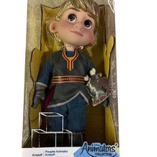 Disney Animators' Collection Frozen Kristoff Doll w/ Sven Plush Boxed